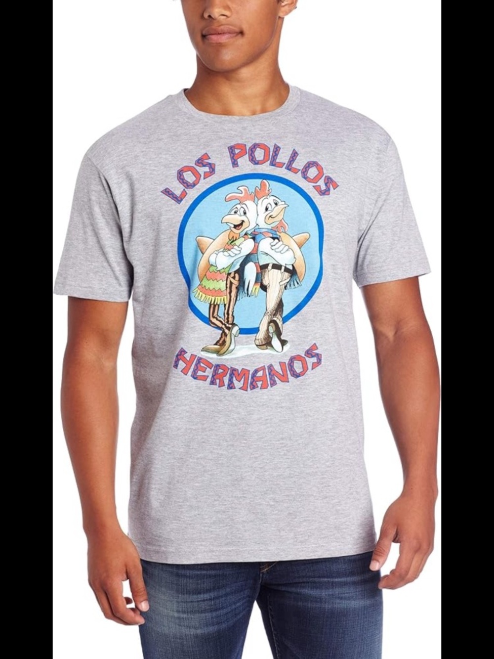 Breaking Bad Los Pollos Hermanos Short Sleeve Graphic T-Shirt